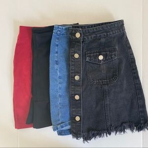 4 skirt bundle